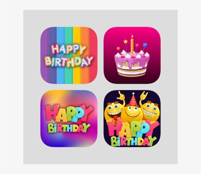 Best Birthday Stickers Bundle For Wishes, Party, Celebration - Birthday, transparent png