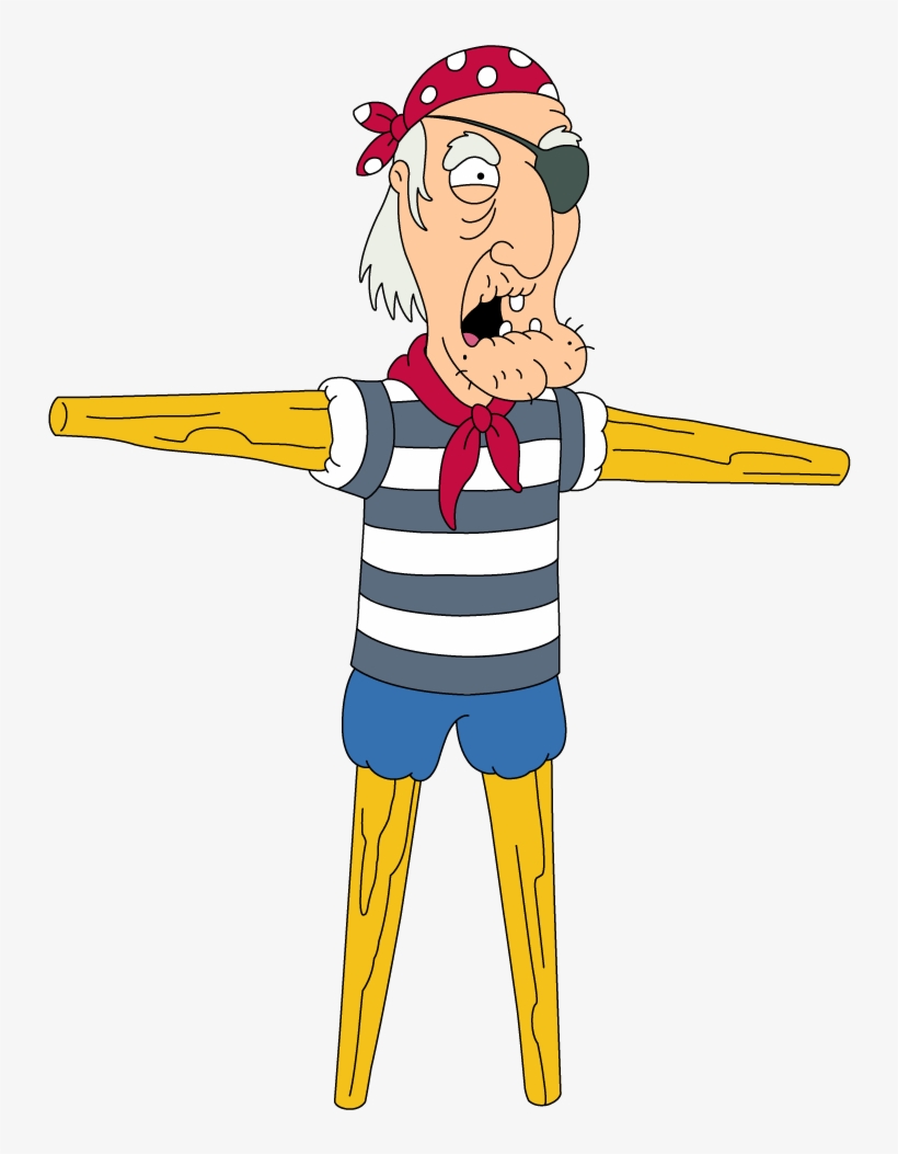 Seamus - Family Guy Pirate, transparent png