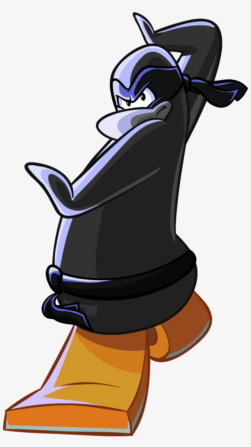 A Ninja - Ninjas De Club Penguin, transparent png