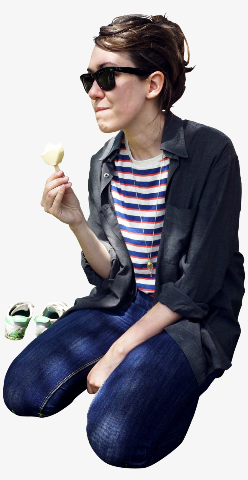 People Sitting Png, transparent png
