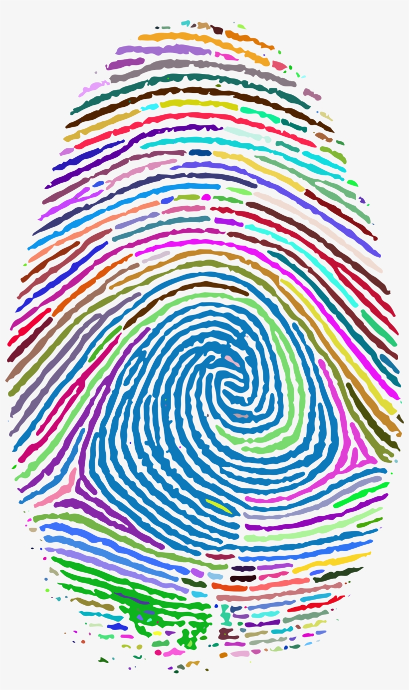 This Free Icons Png Design Of Prismatic Fingerprint, transparent png