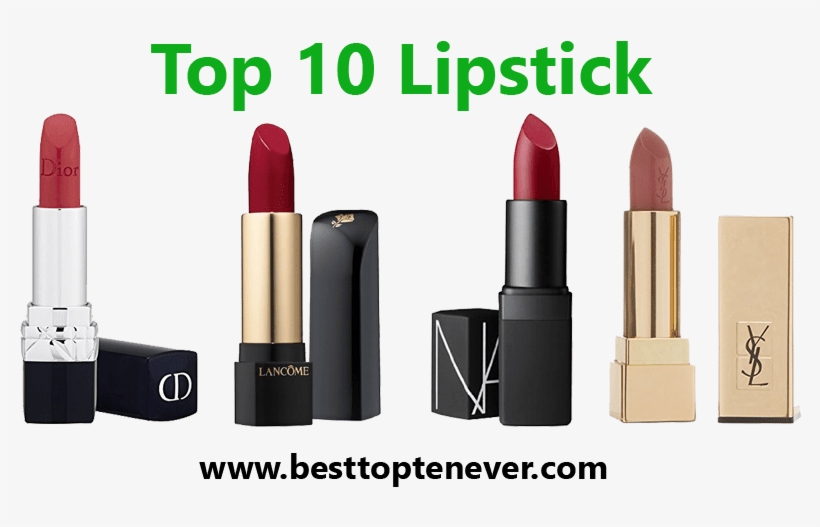 Best Top 10 Lipstick With The Popular Brand For - Best Lipstick Brand 2018, transparent png