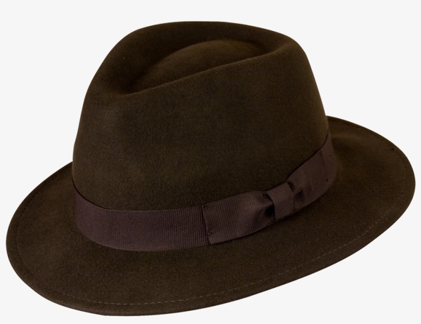 Gamble - Trilby Brown Hat Lock, transparent png