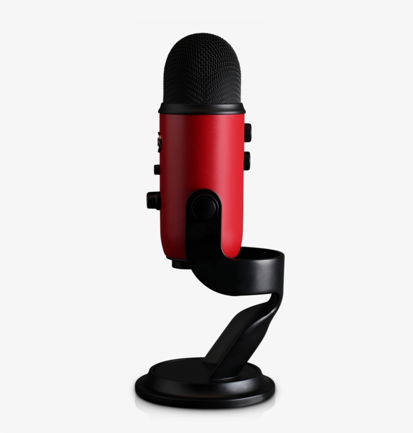 Yeti Stain Red - Blue Yeti Microphone Red, transparent png