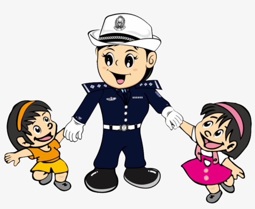 Cartoon Character Design - Cartoon Traffic Police Png, transparent png