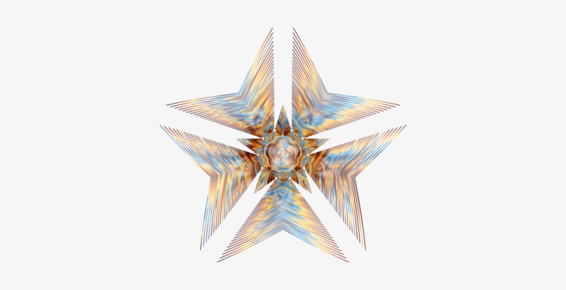 Line Art Painting Drawing Computer Icons - Blues, Browns, And Tans In Star Shape - Customize Large, transparent png