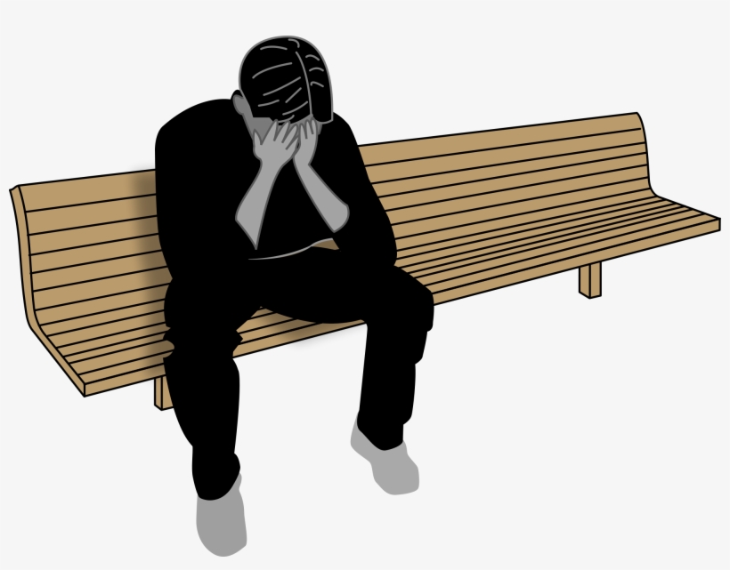 Transparent People Depressed - Depressed Png, transparent png