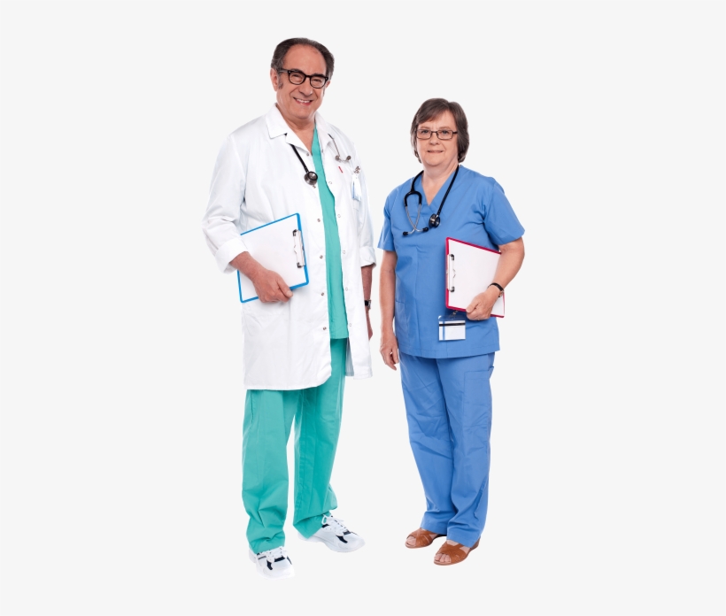 Free Png Doctor Png Images Transparent - Male Doctor Female Nurse, transparent png