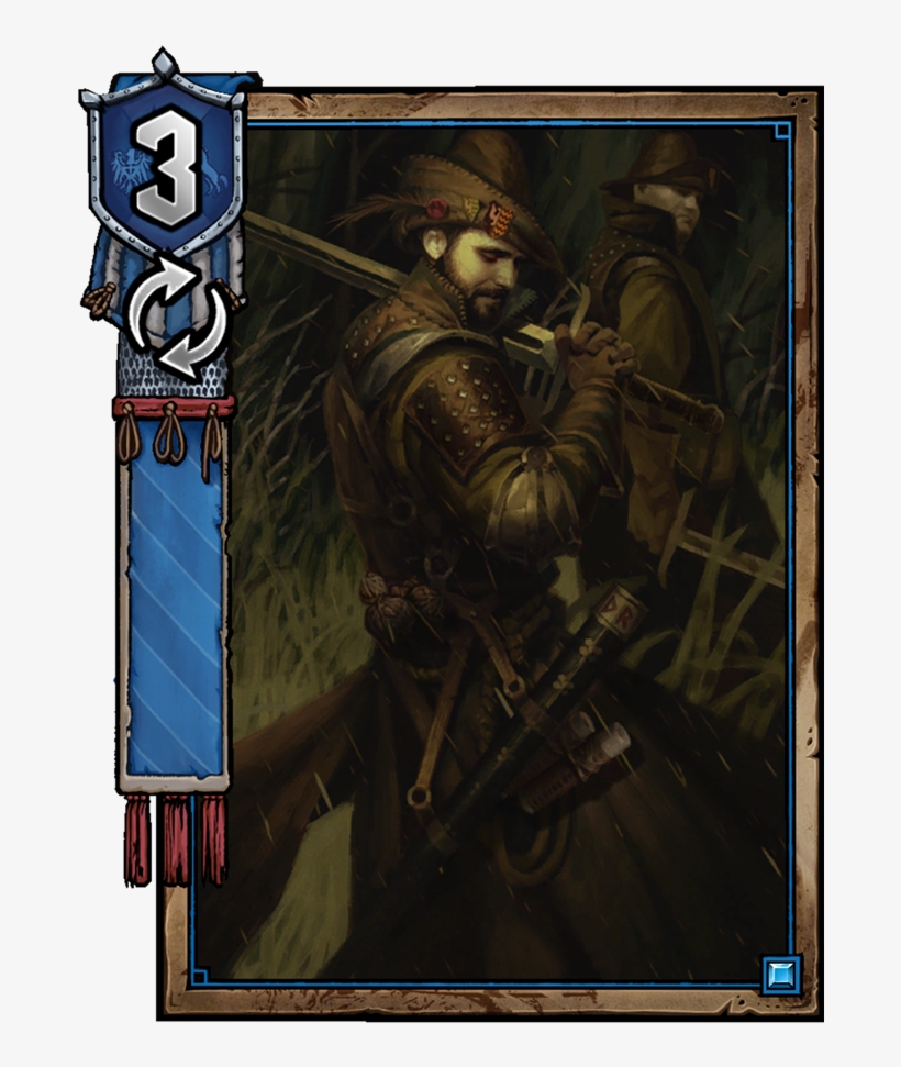 Witch Hunter - Witch Hunter Card Gwent, transparent png