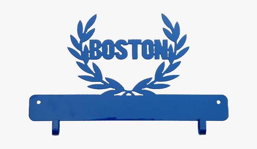 Boston Marathon Blue Race Bib Display Holder - 2018 Boston Marathon, transparent png