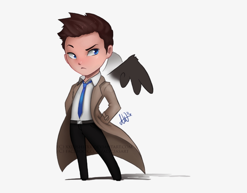 Photo - Castiel Chibi, transparent png