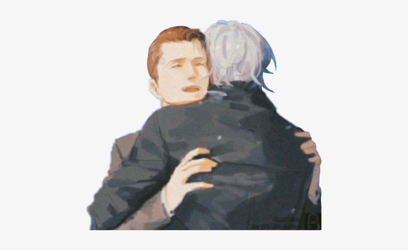 Father Hank And Son Connor, transparent png