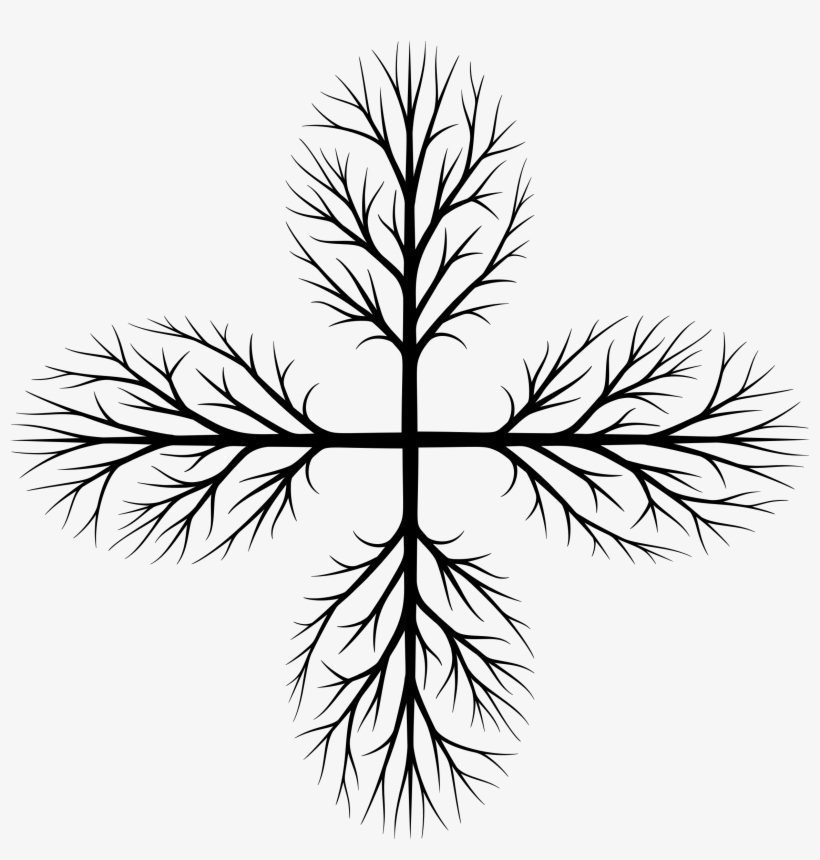 Crucifix Clipart Tree ~ Frames ~ Illustrations ~ Hd - Trees Silhouette Iphone 8 Plus Slim Case, transparent png