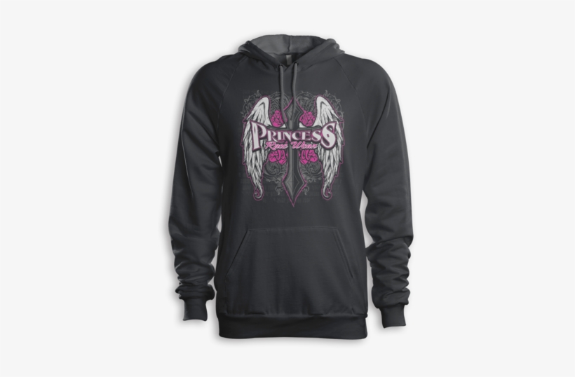 Princess Cross Wings Hoody - Hoodie, transparent png