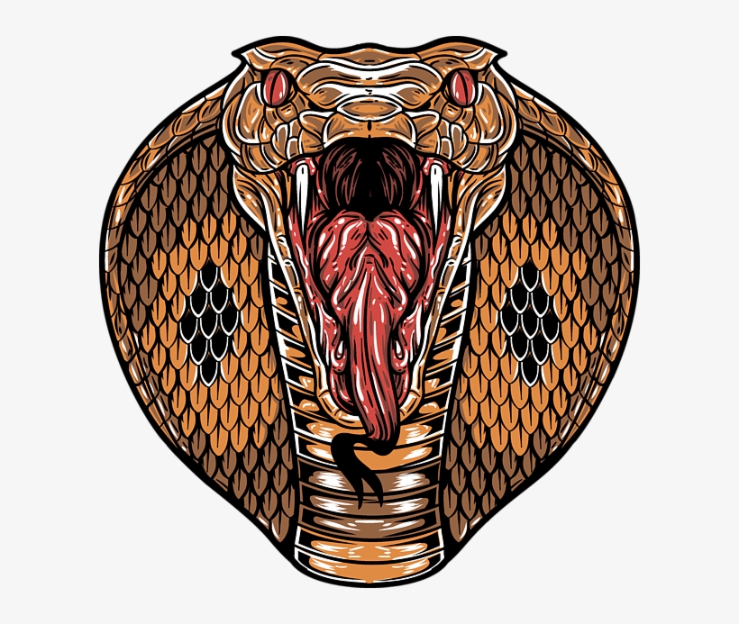 Bleed Area May Not Be Visible - King Cobra Mouth Open, transparent png