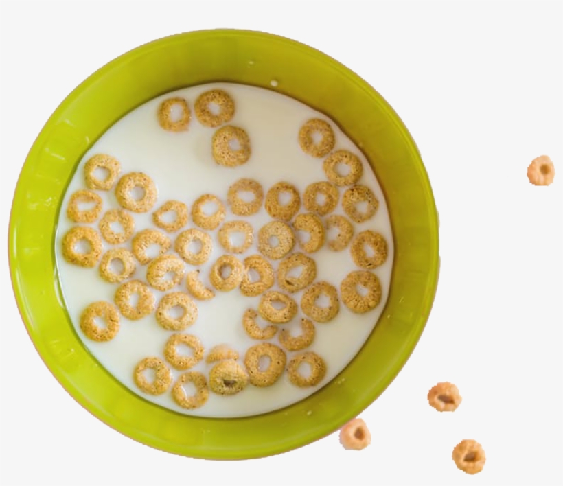Bowl Of Cheerios Png - Cereal Milk Ad, transparent png