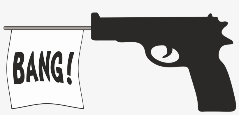 Bullet Transparent Gun Shooting - Pistolet Rysunek, transparent png