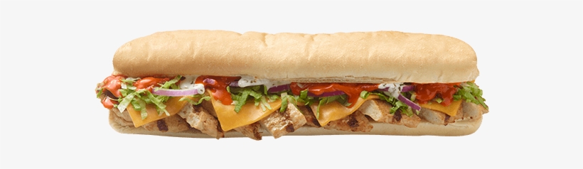 Buffalo Chicken Sub - Baguette, transparent png