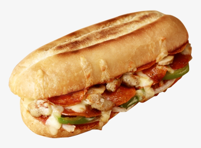 Transparent Pizza Sandwich - Dominos Sandwich Png, transparent png