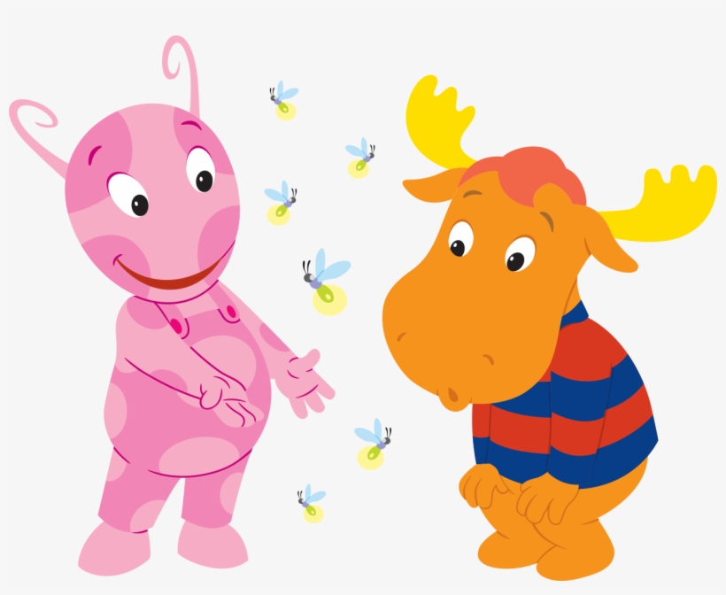 The Backyardigans Uniqua Tyrone Fireflies - Backyardigans Fireflies, transparent png