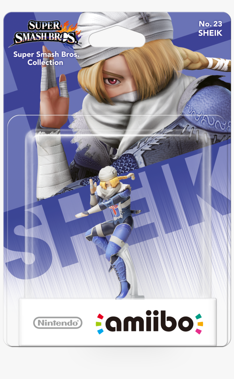 Super Smash Bros Amiibo Sheik, transparent png