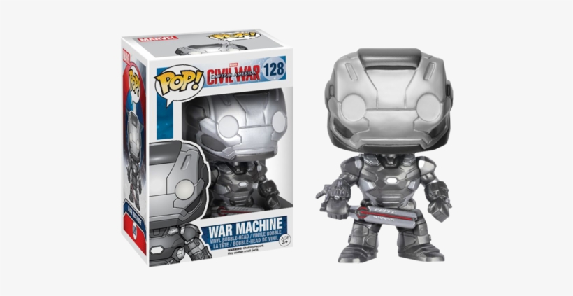 Civil War Funko Pop War Machine - Captain America Civil War Pop Vinyl, transparent png