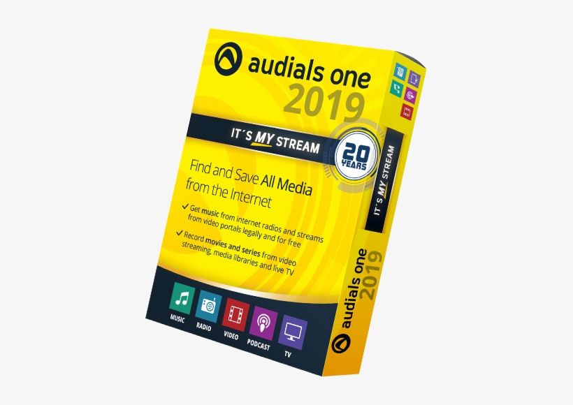 Audials One - Parallel, transparent png