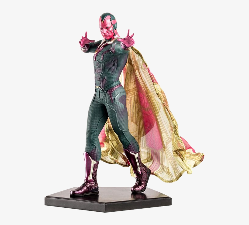 Civil War - Captain America 3: Civil War - Vision 1:10 Scale Statue, transparent png