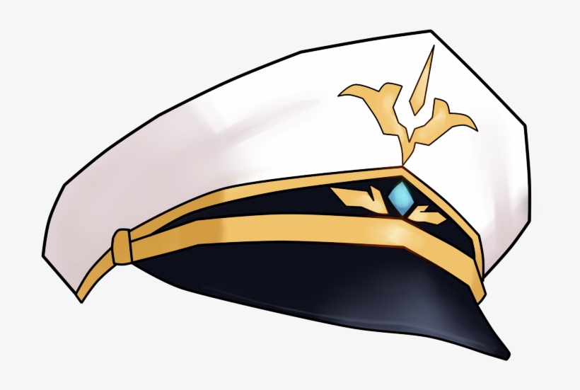 Hamel Navy Officer Hat Art By Tamu - Elsword Hno Hat, transparent png
