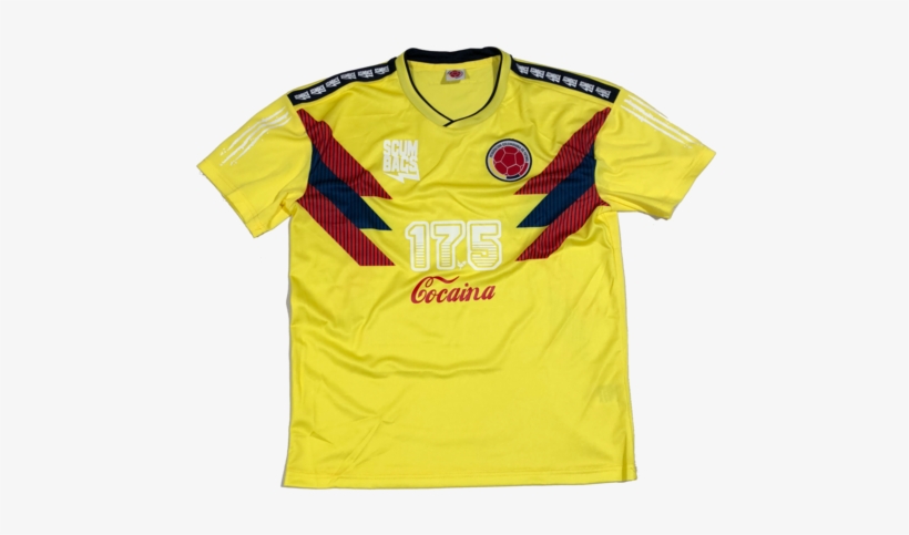 5 Soccer Jersey - Colombia National Football Team, transparent png