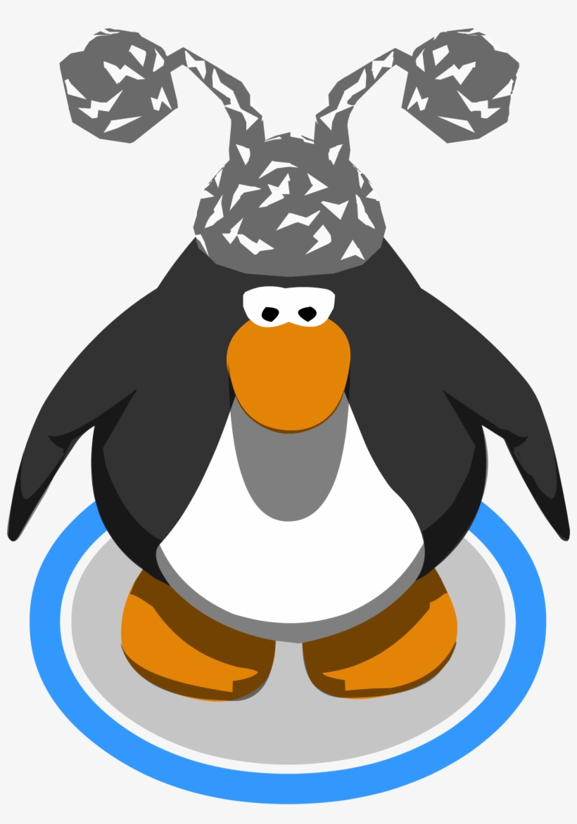 Tinfoil Hat In-game - Club Penguin Mohawk, transparent png