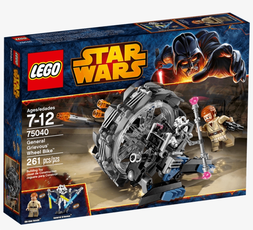 General Grievous' Wheel Bike™ - Lego 75040, transparent png