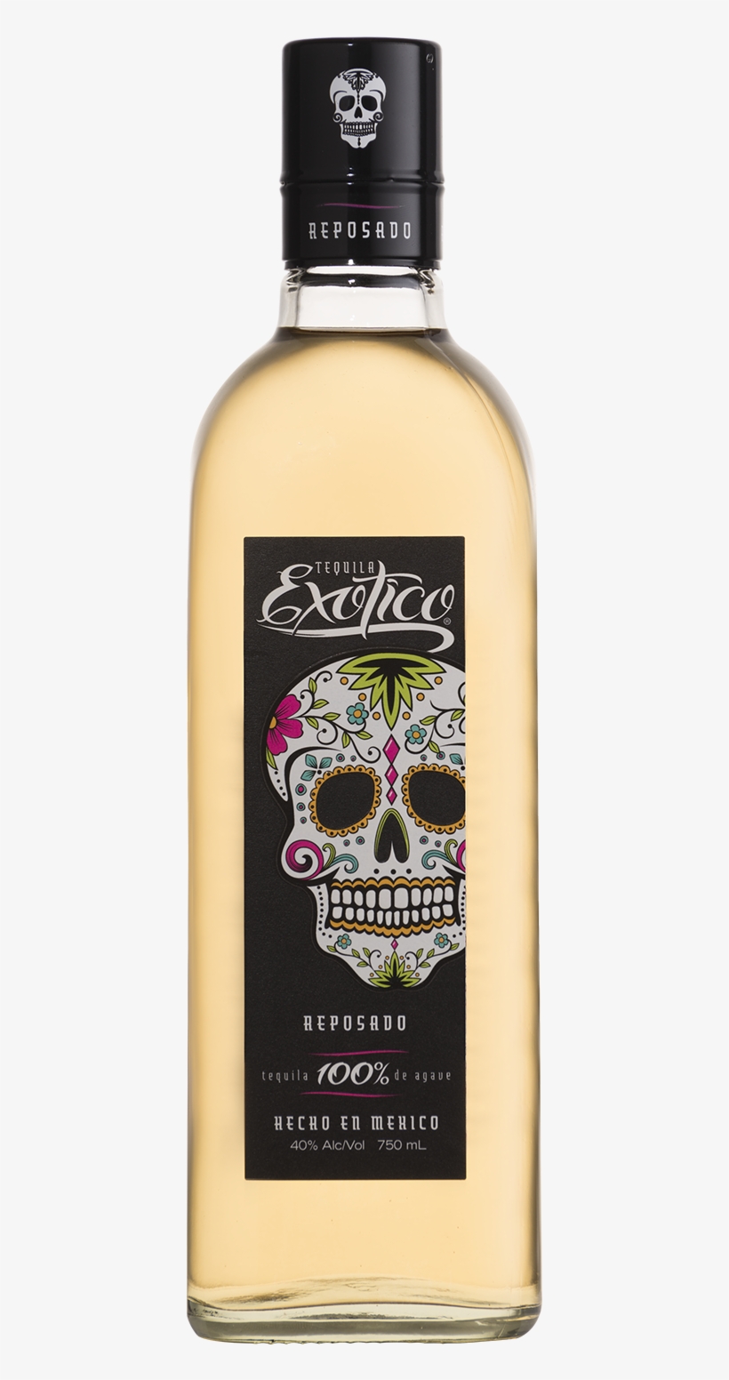 51406 Exotico Reposado Tequila 750ml - Exotico Reposado Tequila, transparent png