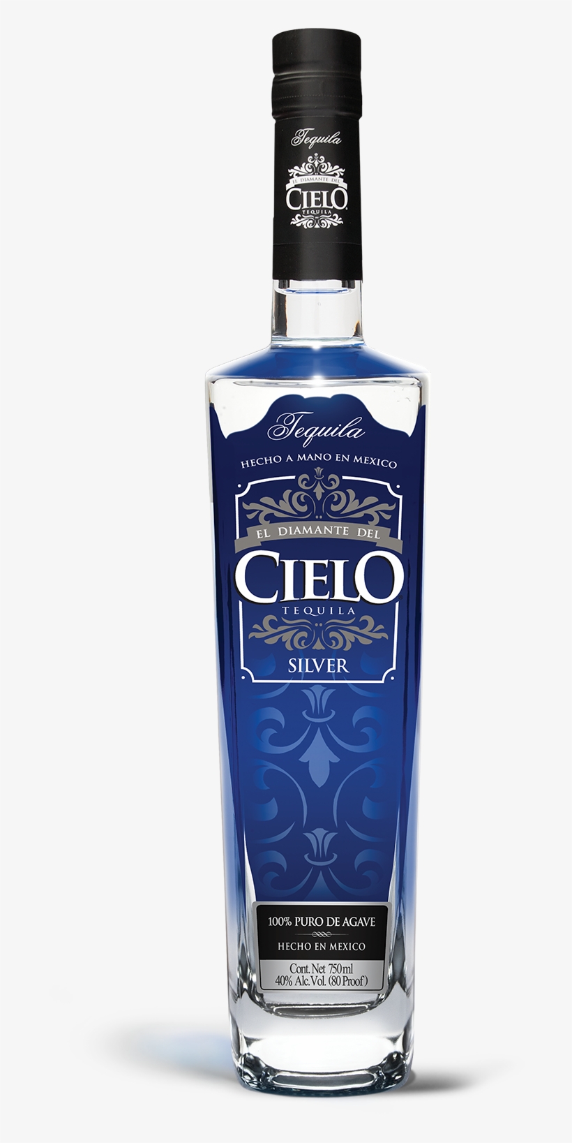 Cielo Tequila - Silver - Cielo Tequila Silver, transparent png