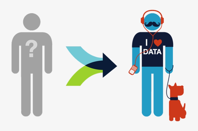 Rapleaf Email Data For Marketers - Man And Woman Stick Figure, transparent png