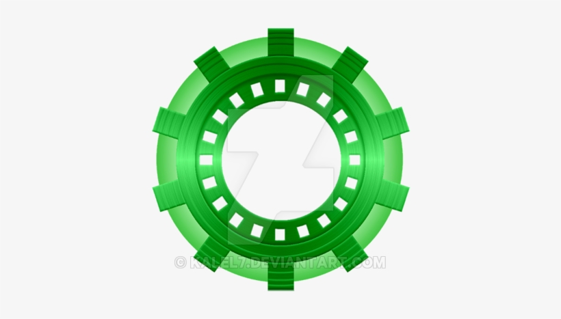 Green Lantern Arc Reactor New Design Test 1 By Kalel7 - Digital Multimeter Vector, transparent png