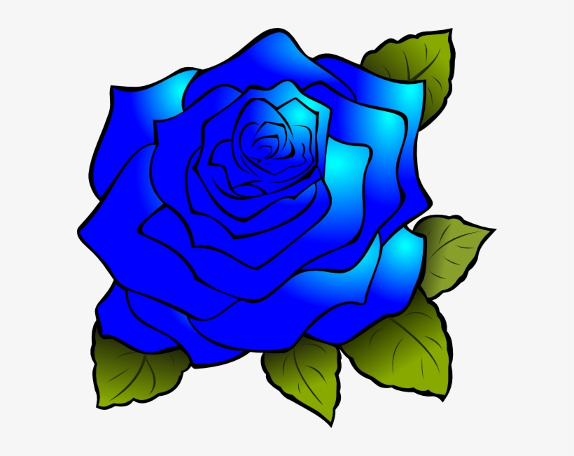 How To Set Use Blue Rose Clipart, transparent png