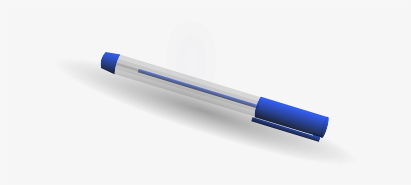 Realistic Pen Clipart, Vector Clip Art Online, Royalty - Small Images Of A Pen, transparent png
