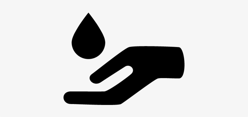 Essential Oil Drop For Spa Massage Falling On An Open - Open Hand Logo, transparent png