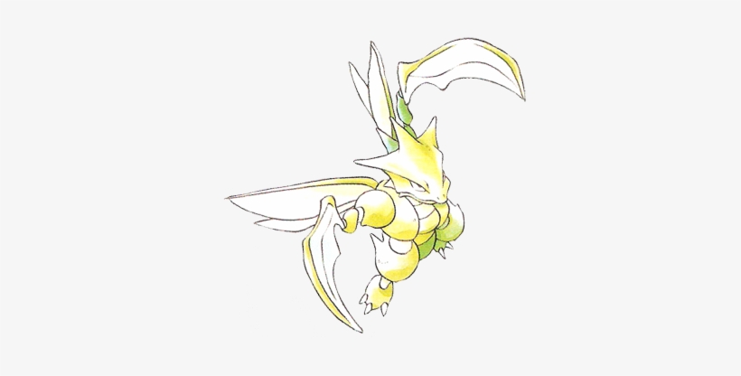 Scyther - Scyther Artwork, transparent png