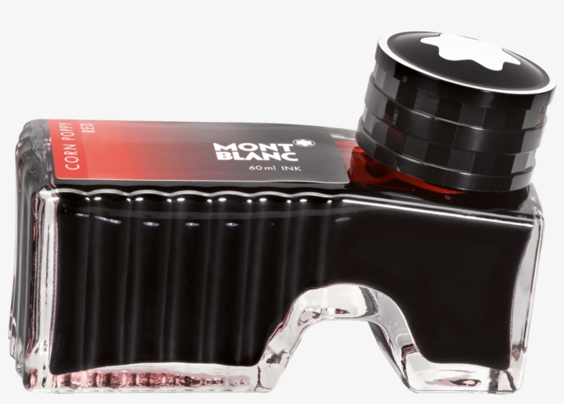 Bottled Ink Montblanc Poppy Red - Montblanc Corn Poppy Red Ink Bottle, transparent png