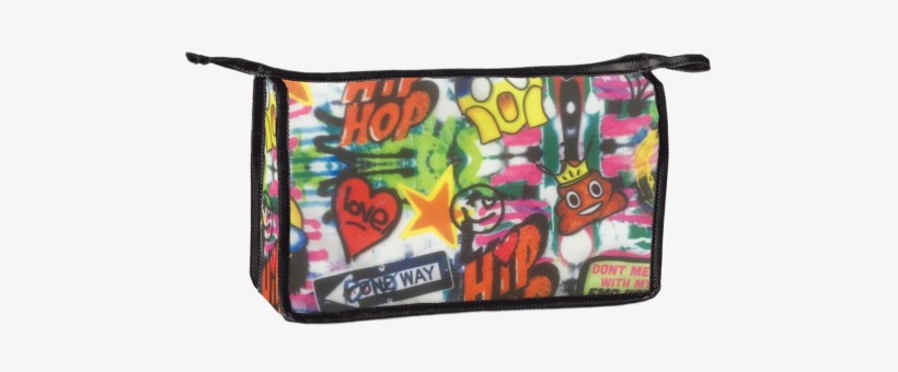 Emoji Graffiti Travel Bag - Travel, transparent png