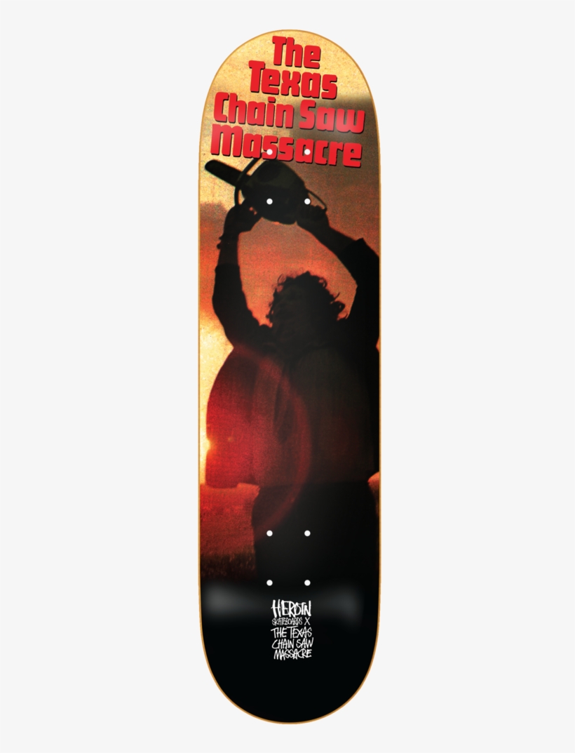 Heroin Texas Chainsaw Massacre Leatherface Deck - Heroin Leatherface Deck, transparent png