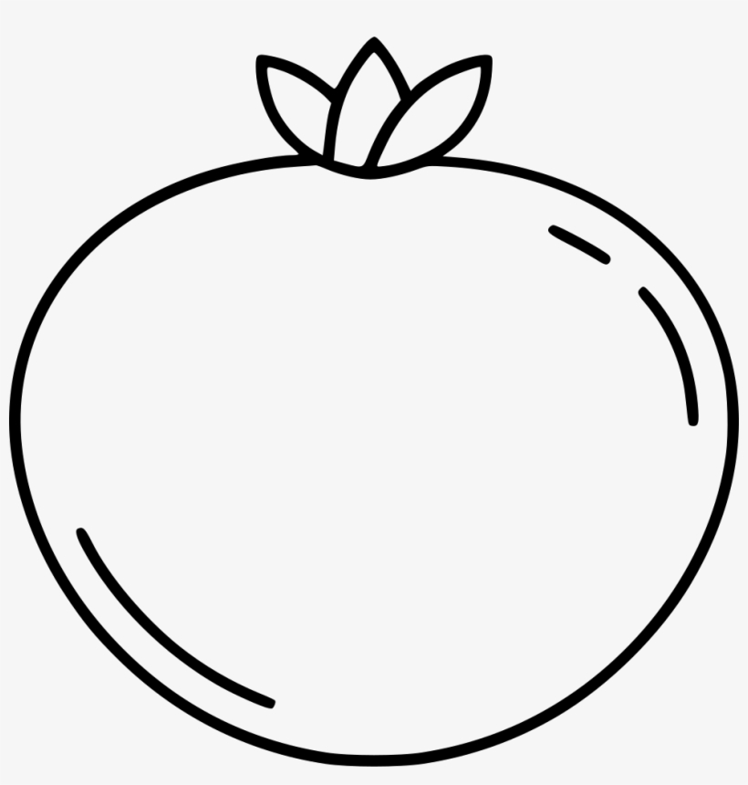 Drawn Tomato Svg - Scalable Vector Graphics, transparent png