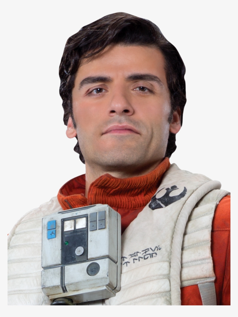 Poedameronhs-fathead - Poe Starwars, transparent png