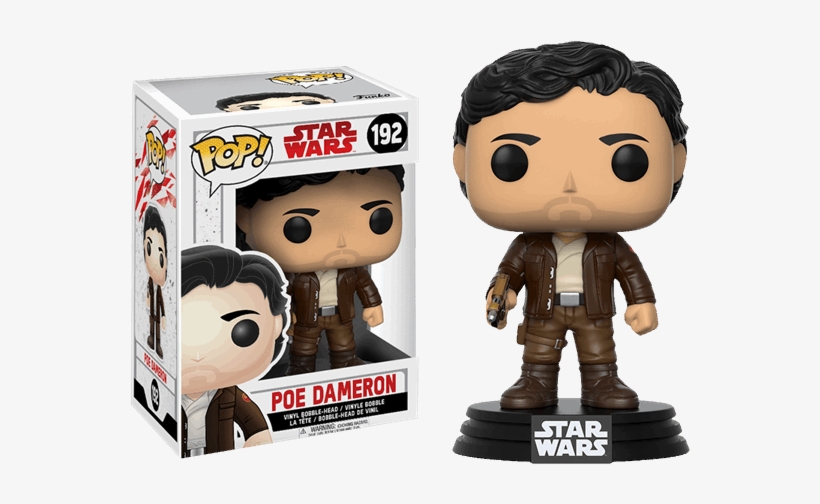 The Last Jedi - Funko Pop Star Wars Poe Dameron, transparent png