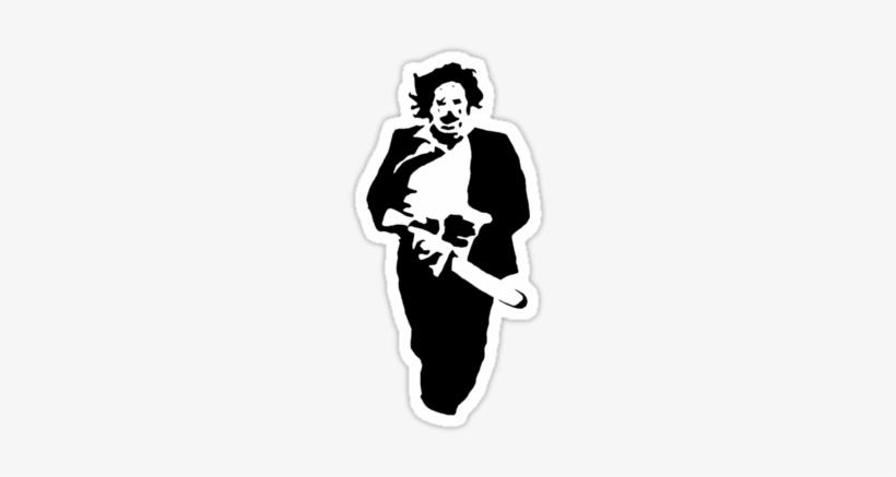 If Not, Sorry Sticker,375x360 - Texas Chainsaw Massacre Stencil, transparent png