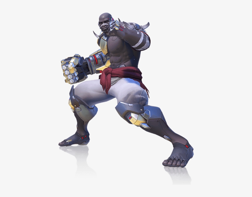 595e8d09d3c91c4b6307c618 Hero Doomfist Full Body - Overwatch Doomfist Png, transparent png