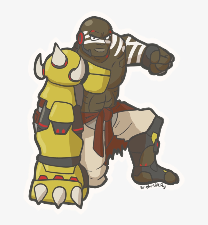 Report Abuse - Overwatch Doomfist Drawing, transparent png