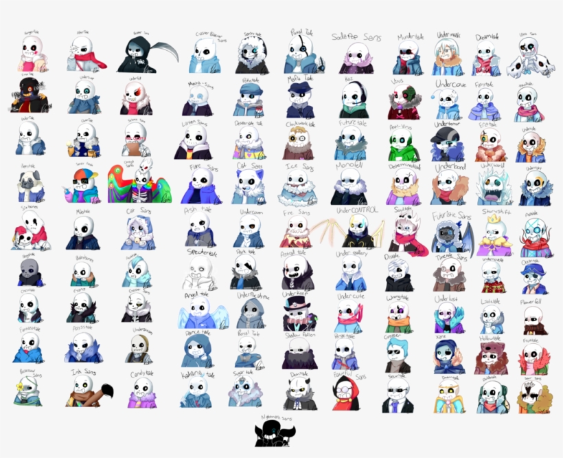 Thumbnail For Version As Of - Au Undertale, transparent png